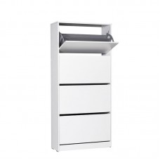 Παπουτσοθήκη Flat Duo Megapap 24 ζευγών χρώμα λευκό 73x26x157εκ. Παπουτσοθήκη Flat Duo Megapap 24 ζευγών χρώμα λευκό 73x26x157εκ.