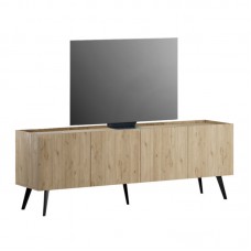 Έπιπλο τηλεόρασης Luna Megapap χρώμα florida oak 180x41x62εκ. Έπιπλο τηλεόρασης Luna Megapap χρώμα florida oak 180x41x62εκ.