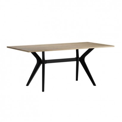 Τραπέζι Luna Megapap χρώμα florida oak 181x90x75εκ.