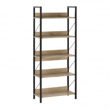 Βιβλιοθήκη Connect Megapap χρώμα florida oak 73x35x172εκ. Βιβλιοθήκη Connect Megapap χρώμα florida oak 73x35x172εκ.