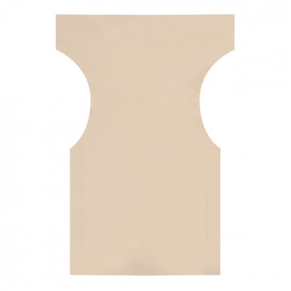 Αδιάβροχο πολυεστερικό πανί Megapap για πολυθρόνα σκηνοθέτη σε χρώμα εκρού 56x44x80εκ.