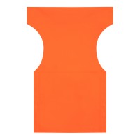 Αδιάβροχο πολυεστερικό πανί Megapap για πολυθρόνα σκηνοθέτη σε χρώμα πορτοκαλί 56x44x80εκ.