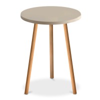 Τραπεζάκι βοηθητικό Roma Megapap χρώμα κρεμ 33,5x33,5x46εκ. Τραπεζάκι βοηθητικό Roma Megapap χρώμα κρεμ 33,5x33,5x46εκ.