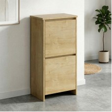 Παπουτσοθήκη Port Megapap χρώμα sapphire oak 48x31x92εκ. Παπουτσοθήκη Port Megapap χρώμα sapphire oak 48x31x92εκ.