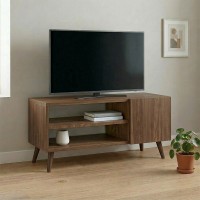 Έπιπλο τηλεόρασης Parma Megapap χρώμα καρυδί 90x30x40εκ.