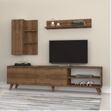 Σύνθεση τηλεόρασης Orion Megapap χρώμα καρυδί 180x35x47εκ. Σύνθεση τηλεόρασης Orion Megapap χρώμα καρυδί 180x35x47εκ.