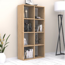 Βιβλιοθήκη Anser Megapap χρώμα φυσικό οξιάς 69,8x29x142εκ. Βιβλιοθήκη Anser Megapap χρώμα φυσικό οξιάς 69,8x29x142εκ.