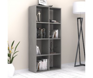 Βιβλιοθήκη Anser Megapap χρώμα γκρι σκυροδέματος 69,8x29x142εκ. Βιβλιοθήκη Anser Megapap χρώμα γκρι σκυροδέματος 69,8x29x142εκ.