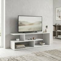 Έπιπλο τηλεόρασης Forever Megapap χρώμα λευκό 120x30x40cm. Έπιπλο τηλεόρασης Forever Megapap χρώμα λευκό 120x30x40cm.