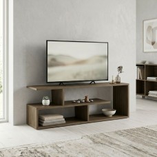 Έπιπλο τηλεόρασης Forever Megapap χρώμα καρυδί 120x30x40cm. Έπιπλο τηλεόρασης Forever Megapap χρώμα καρυδί 120x30x40cm.