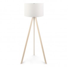 Φωτιστικό δαπέδου Rosling Megapap Mdf/ύφασμα Pvc χρώμα φυσικό/λευκό 38x21x140εκ. Φωτιστικό δαπέδου Rosling Megapap Mdf/ύφασμα Pvc χρώμα φυσικό/λευκό 38x21x140εκ.
