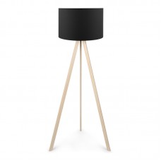 Φωτιστικό δαπέδου Rosling Megapap Mdf/ύφασμα Pvc χρώμα φυσικό/μαύρο 38x21x140εκ. Φωτιστικό δαπέδου Rosling Megapap Mdf/ύφασμα Pvc χρώμα φυσικό/μαύρο 38x21x140εκ.