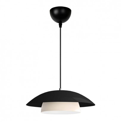 Φωτιστικό οροφής Eliora Megapap E27 μεταλλικό μονόφωτο χρώμα μαύρο Ø36x100εκ.