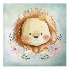 Πίνακας σε καμβά "Baby Lion" Megapap ψηφιακής εκτύπωσης 40x40x3εκ. Πίνακας σε καμβά "Baby Lion" Megapap ψηφιακής εκτύπωσης 40x40x3εκ.