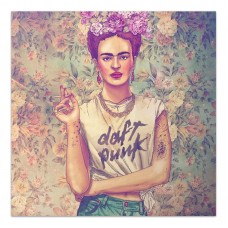 Πίνακας σε καμβά "Frida Punk" Megapap ψηφιακής εκτύπωσης 60x60x3εκ. Πίνακας σε καμβά "Frida Punk" Megapap ψηφιακής εκτύπωσης 60x60x3εκ.