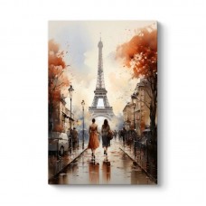 Πίνακας σε καμβά "Autumn in Paris" Megapap ψηφιακής εκτύπωσης 70x100x3εκ. Πίνακας σε καμβά "Autumn in Paris" Megapap ψηφιακής εκτύπωσης 70x100x3εκ.