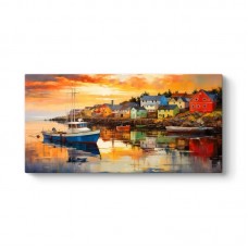 Πίνακας σε καμβά "Fishing Boat" Megapap ψηφιακής εκτύπωσης 120x60x3εκ. Πίνακας σε καμβά "Fishing Boat" Megapap ψηφιακής εκτύπωσης 120x60x3εκ.