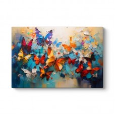 Πίνακας σε καμβά "Festival of Butterflies" Megapap ψηφιακής εκτύπωσης 100x70x3εκ. Πίνακας σε καμβά "Festival of Butterflies" Megapap ψηφιακής εκτύπωσης 100x70x3εκ.