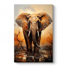 Πίνακας σε καμβά "Elephant Story" Megapap ψηφιακής εκτύπωσης 60x90x3εκ. Πίνακας σε καμβά "Elephant Story" Megapap ψηφιακής εκτύπωσης 60x90x3εκ.