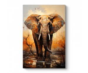 Πίνακας σε καμβά "Elephant Story" Megapap ψηφιακής εκτύπωσης 60x90x3εκ. Πίνακας σε καμβά "Elephant Story" Megapap ψηφιακής εκτύπωσης 60x90x3εκ.