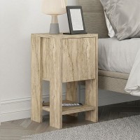 Κομοδίνο Ema Megapap χρώμα travertine 30x30x55εκ. Κομοδίνο Ema Megapap χρώμα travertine 30x30x55εκ.