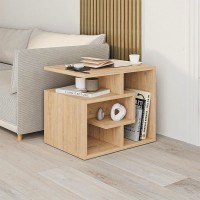 Τραπεζάκι βοηθητικό Labirent Megapap χρώμα sapphire oak 54x40x45εκ. Τραπεζάκι βοηθητικό Labirent Megapap χρώμα sapphire oak 54x40x45εκ.