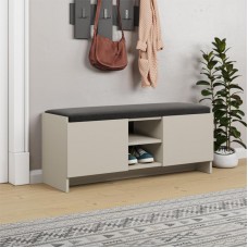 Παπουτσοθήκη Zulla Megapap χρώμα sandstone 110x37x43εκ. Παπουτσοθήκη Zulla Megapap χρώμα sandstone 110x37x43εκ.