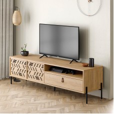 Έπιπλο τηλεόρασης Dionysos Megapap χρώμα sapphire oak 170x45x48,6εκ. Έπιπλο τηλεόρασης Dionysos Megapap χρώμα sapphire oak 170x45x48,6εκ.