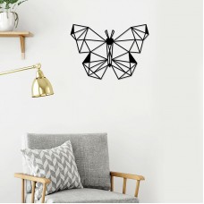 Διακοσμητικό τοίχου Butterfly Megapap μεταλλικό χρώμα μαύρο 50x2x35εκ. Διακοσμητικό τοίχου Butterfly Megapap μεταλλικό χρώμα μαύρο 50x2x35εκ.