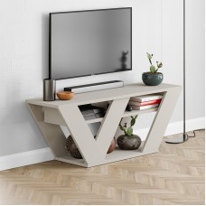 Έπιπλο τηλεόρασης Pipralla Megapap χρώμα sandstone 110x30x40εκ. Έπιπλο τηλεόρασης Pipralla Megapap χρώμα sandstone 110x30x40εκ.