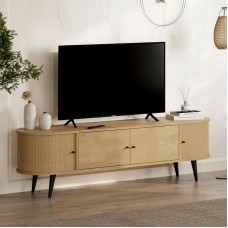 Έπιπλο τηλεόρασης Gentle Megapap χρώμα sapphire oak 180x40x52εκ. Έπιπλο τηλεόρασης Gentle Megapap χρώμα sapphire oak 180x40x52εκ.