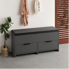 Παπουτσοθήκη Cove Megapap χρώμα ανθρακί 106x34x51,5εκ. Παπουτσοθήκη Cove Megapap χρώμα ανθρακί 106x34x51,5εκ.