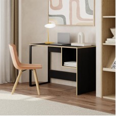 Γραφείο εργασίας Cubo Megapap χρώμα black wood 110x50x75εκ. Γραφείο εργασίας Cubo Megapap χρώμα black wood 110x50x75εκ.
