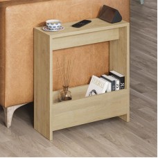 Τραπεζάκι βοηθητικό Simpi Megapap χρώμα sapphire oak 55x20x60εκ. Τραπεζάκι βοηθητικό Simpi Megapap χρώμα sapphire oak 55x20x60εκ.