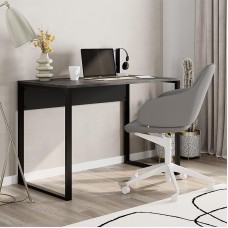 Γραφείο εργασίας Inna Megapap χρώμα γκρι ρετρό - silky black 100x60x75εκ. Γραφείο εργασίας Inna Megapap χρώμα γκρι ρετρό - silky black 100x60x75εκ.