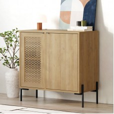Μπουφές Naive Megapap χρώμα sapphire oak 80x40x80εκ.