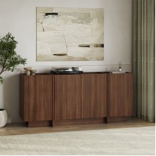 Μπουφές Dorma Megapap χρώμα καρυδί milano 180x45x80,2εκ.