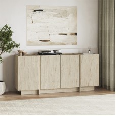 Μπουφές Dorma Megapap χρώμα travertine 180x45x80,2εκ.