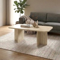 Τραπεζάκι σαλονιού Hillary Megapap χρώμα travertine 100x60x41,8εκ. Τραπεζάκι σαλονιού Hillary Megapap χρώμα travertine 100x60x41,8εκ.