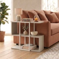 Τραπεζάκι βοηθητικό Homia Megapap χρώμα sandstone 56x25x56,5εκ. Τραπεζάκι βοηθητικό Homia Megapap χρώμα sandstone 56x25x56,5εκ.