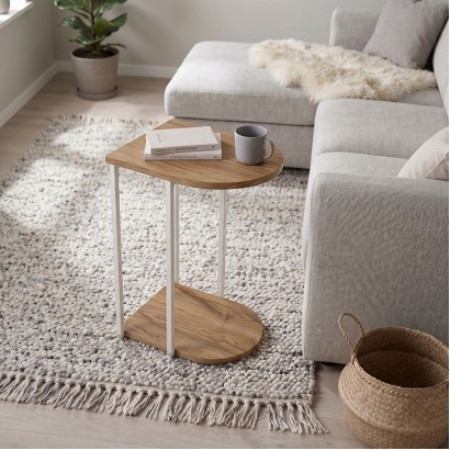 Τραπεζάκι βοηθητικό Roya Megapap χρώμα καρυδί Ud 41,5x32x56εκ. Τραπεζάκι βοηθητικό Roya Megapap χρώμα καρυδί Ud 41,5x32x56εκ.