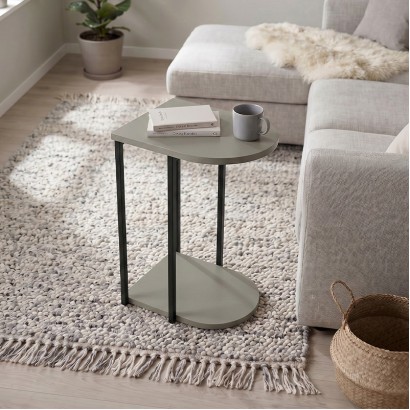 Τραπεζάκι βοηθητικό Roya Megapap χρώμα ash green 41,5x32x56εκ. Τραπεζάκι βοηθητικό Roya Megapap χρώμα ash green 41,5x32x56εκ.