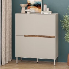 Μπουφές Arch Megapap χρώμα sandstone 98x40x120,5εκ. Μπουφές Arch Megapap χρώμα sandstone 98x40x120,5εκ.