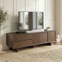 Έπιπλο τηλεόρασης Capri Megapap χρώμα καρυδί milano 180x45x55εκ. Έπιπλο τηλεόρασης Capri Megapap χρώμα καρυδί milano 180x45x55εκ.