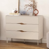 Συρταριέρα Marquise Megapap χρώμα sandstone 98x40x78,5εκ.