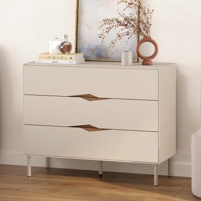 Συρταριέρα Marquise Megapap χρώμα sandstone 98x40x78,5εκ. Συρταριέρα Marquise Megapap χρώμα sandstone 98x40x78,5εκ.