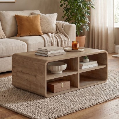 Τραπεζάκι σαλονιού Rovel Megapap χρώμα sepet oak 80,3x50x32,5εκ. Τραπεζάκι σαλονιού Rovel Megapap χρώμα sepet oak 80,3x50x32,5εκ.