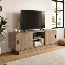 Έπιπλο τηλεόρασης Rovel Megapap χρώμα sepet oak 140,3x39x50εκ. Έπιπλο τηλεόρασης Rovel Megapap χρώμα sepet oak 140,3x39x50εκ.