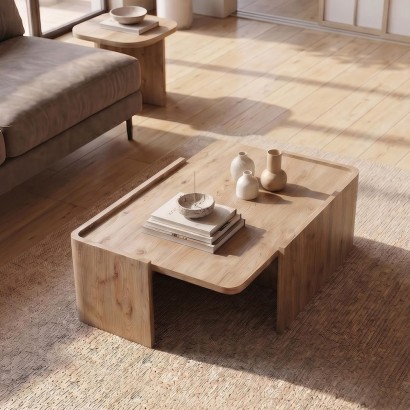 Τραπεζάκι σαλονιού Bora Megapap χρώμα sepet oak 82x52x28,5εκ. Τραπεζάκι σαλονιού Bora Megapap χρώμα sepet oak 82x52x28,5εκ.