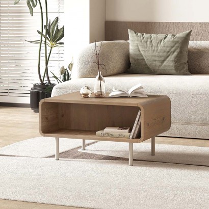 Τραπεζάκι σαλονιού Draen Megapap χρώμα sepet oak 70,3x50x38,7εκ. Τραπεζάκι σαλονιού Draen Megapap χρώμα sepet oak 70,3x50x38,7εκ.